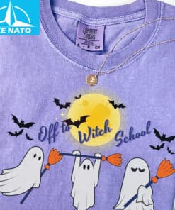 Witch Flying Silhouette Shirt