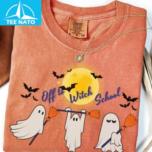 Witch Flying Silhouette Shirt - Image 2
