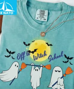 Witch Flying Silhouette Shirt2