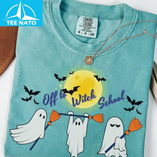 Witch Flying Silhouette Shirt - Image 3