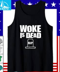 Woke Is Dead RIP Tombstone Shirt3 1