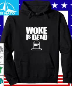 Woke Is Dead RIP Tombstone Shirt4 1