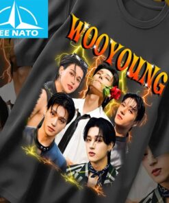 Wooyoung Retro Inspired Shirt
