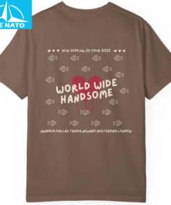 World Wide Handsome Run Seokjin EP Tour Concert Shirt2