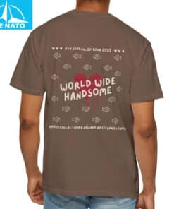 World Wide Handsome Run Seokjin EP Tour Concert Shirt3