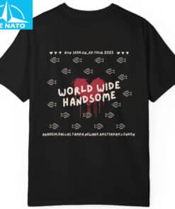 World Wide Handsome Run Seokjin EP Tour Concert Shirt4