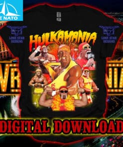 Wrestling Legend Hulk Hogan Collage Shirt