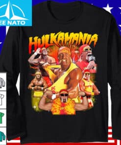 Wrestling Legend Hulk Hogan Collage Shirt2