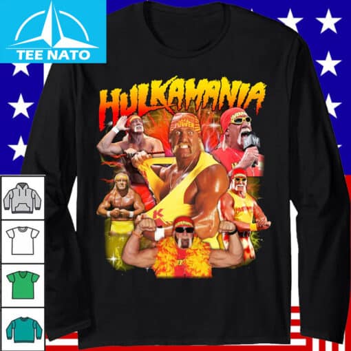 Wrestling Legend Hulk Hogan Collage Shirt - Image 3