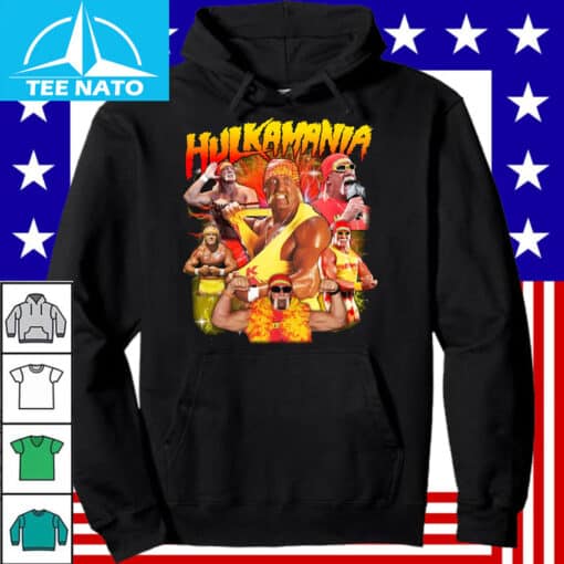 Wrestling Legend Hulk Hogan Collage Shirt - Image 4