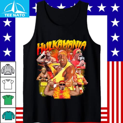 Wrestling Legend Hulk Hogan Collage Shirt - Image 5