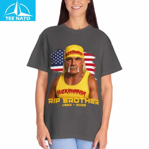 Wrestling Legend RIP Hulk Hogan Shirt - Image 5