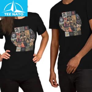 Wu-Tang Clan Album Cover Grid Shirt 12 Wu Tang Clan Album Cover Grid Shirt