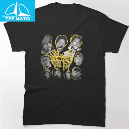 Wu-Tang Clan Members Head Artwork Shirt