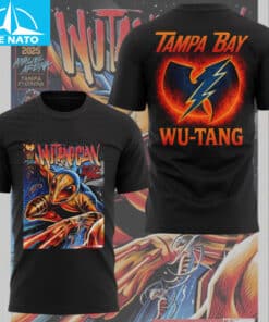 Wu-Tang Clan Tampa Bay 2025 Concert Shirt