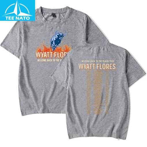 Wyatt Flores Welcome Back to The Plains Tour 2025 Shirt - Image 3