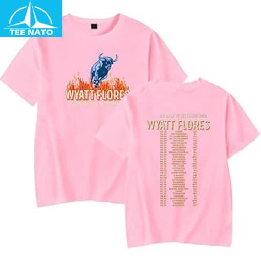 Wyatt Flores Welcome Back to The Plains Tour 2025 Shirt - Image 5