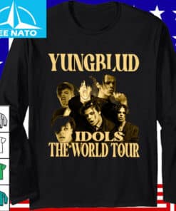YUNGBLUD Idols The World Tour Concert Shirt2