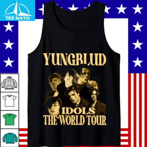 YUNGBLUD Idols The World Tour Concert Shirt - Image 5