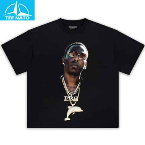 Young Dolph Rapper PRE Dolphin Chain Shirt
