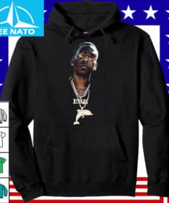 Young Dolph Rapper PRE Dolphin Chain Shirt4