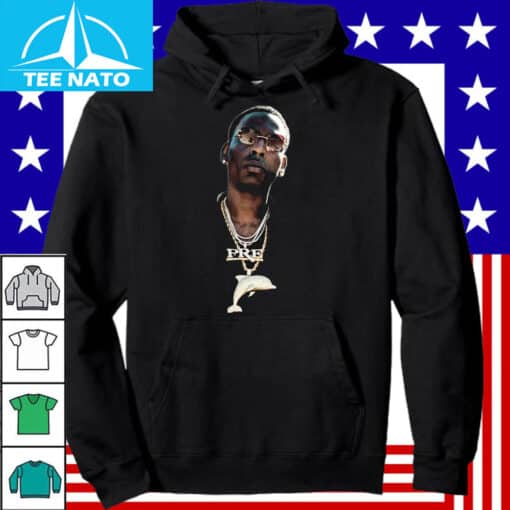 Young Dolph Rapper PRE Dolphin Chain Shirt - Image 5