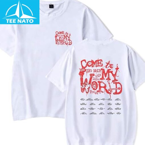Young Nudy Come to My World Tour T-Shirt - Image 4