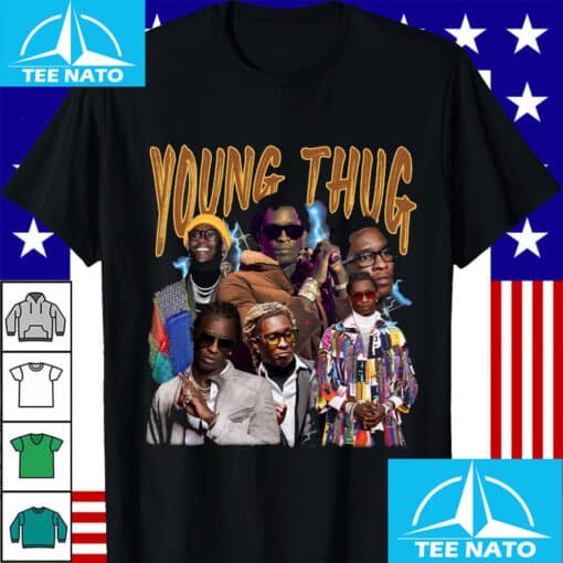 Young Thug Vintage Style Shirt - Image 4
