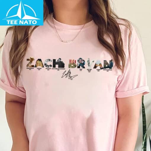 Zach Bryan Albums Shirt - Image 4
