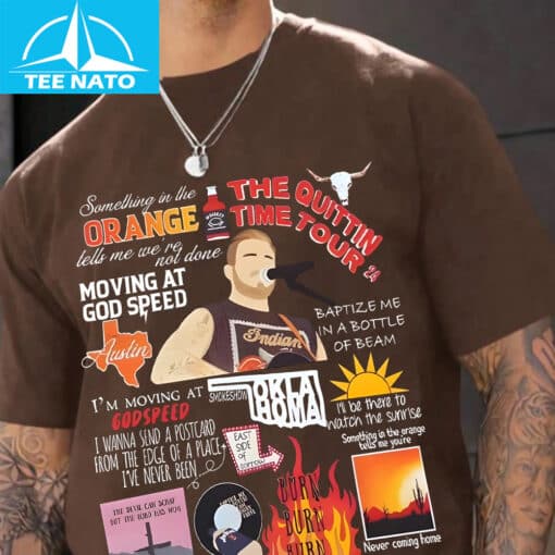 Zach Bryan Cartoon Shirt - Image 2