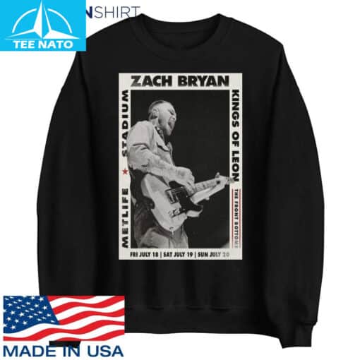 Zach Bryan Metlife Stadium Event 2025 Poster Shirt - Image 4