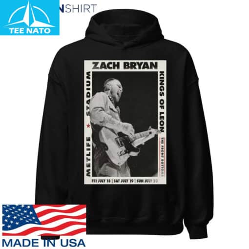 Zach Bryan Metlife Stadium Event 2025 Poster Shirt - Image 5