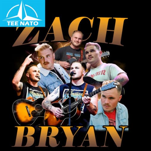 Zach Bryan Vintage Bootleg Style Shirt - Image 3