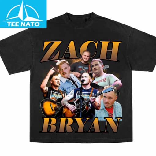 Zach Bryan Vintage Bootleg Style Shirt - Image 2