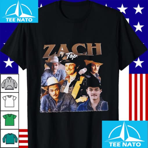 Zach Top Concert 2025 Shirt - Image 3