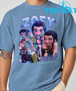 Zoey Huntrix Kpop Demon Hunter T Shirt 4