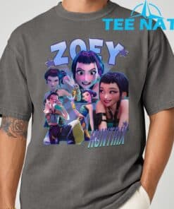 Zoey Huntrix Kpop Demon Hunter T Shirt 7