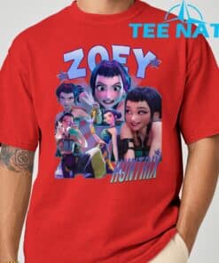 Zoey Huntrix Kpop Demon Hunter T Shirt 8