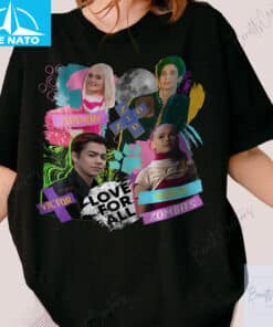 Zombies Disney Movie Love For All Graphic Shirt