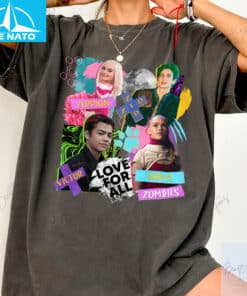 Zombies Disney Movie Love For All Graphic Shirt4