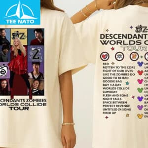 Zombies World Tour Inspired Shirt 12 Zombies World Tour Inspired Shirt
