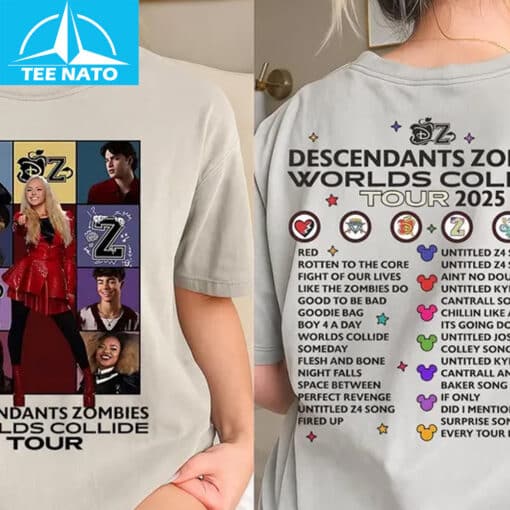 Zombies World Tour Inspired Shirt - Image 2