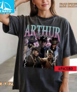 Arthur Morgan Red Dead Redemption 2 Game Character Shirt4