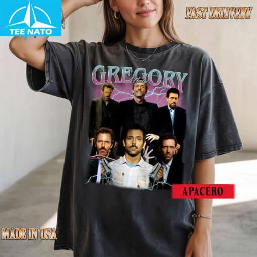 Gregory House MD TV Show Vintage Style Hugh Laurie Shirt - Image 3