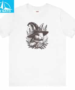 Halloween Bunny Shirt Bunny Witch Hat Shirt5