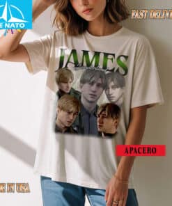 James Sunderland Silent Hill 2 Game Character Vintage Style Shirt