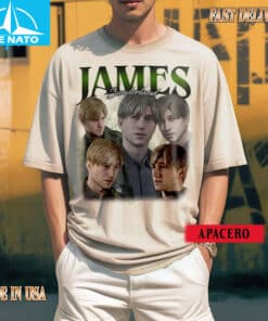 James Sunderland Silent Hill 2 Game Character Vintage Style Shirt2