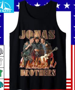 Jonas Brothers Burning Guitars Band Music Shirt4