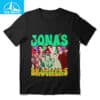 Jonas Brothers Groovy Retro Pop Music Band Shirt