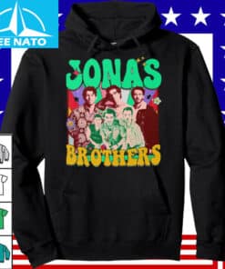 Jonas Brothers Groovy Retro Pop Music Band Shirt3